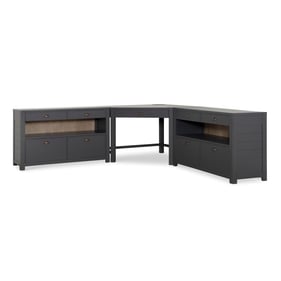 Legacy Furniture Union Square Sable Gray 3pc Office Furniture Set