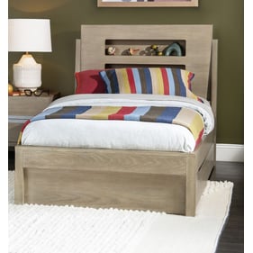 Legacy Kids District Weathered Oak Full Trundle Bed