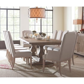 Legacy Furniture Monteverdi By Rachael Ray Sun Bleached Cypress Wood 11pc D...