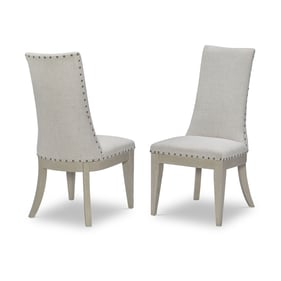 2 Legacy Furniture Solstice Nimbus Gray Side Chairs