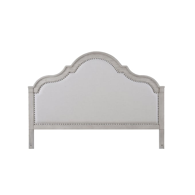 Legacy Furniture Belhaven Weathered Plank Upholstered Queen Panel Headboard LGC-9360-4205