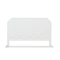 Panel Headboard w/Decorative Lattice, King 6/6 - CA King 6/0 (KD, Accepts Metal Bed Frame)