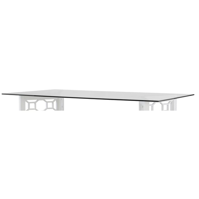 Legacy Furniture Chelsea White Gold Glass Table Top LGC-9781-620G