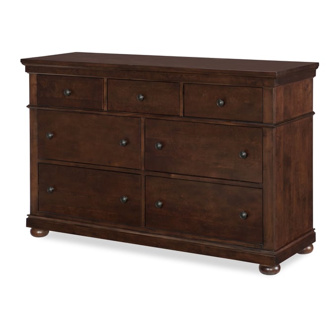 Legacy Kids Canterbury Cherry Warm 7 Drawers Dresser LGC-9814-1100C