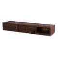 Underbed Storage Unit (2 -9300 Underbed Drawers can be used together back to back for double storage on both Twin and Full size beds. Open Cubby can be assembled on right or left side. Rails should be in the high position.)