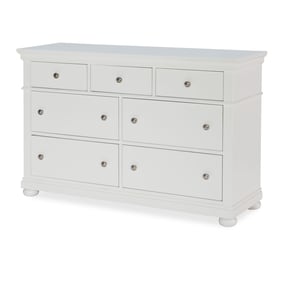 Legacy Kids Canterbury White Natural 7 Drawers Dresser