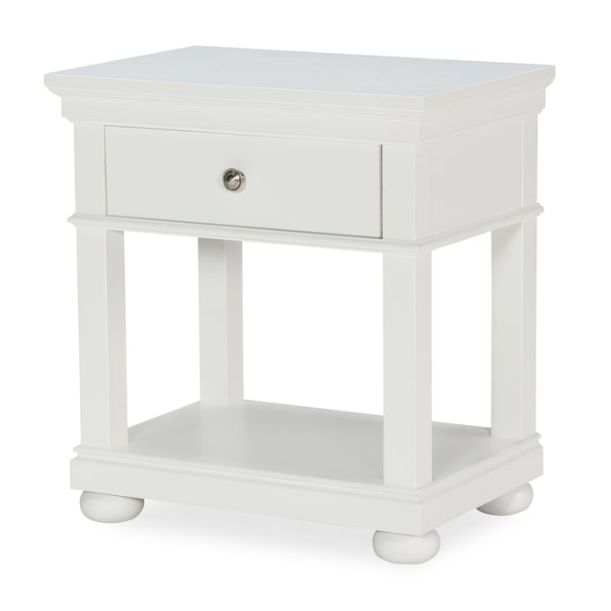 Legacy Kids Canterbury Natural White Open Night Stand LGC-9815-3101