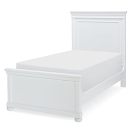 Legacy Kids Canterbury Natural White 2pc Kids Bedroom Set with Twin Panel B...