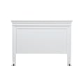 Panel Headboard, Full 4/6 (KD, Headboard accepts Metal Bed Frame)