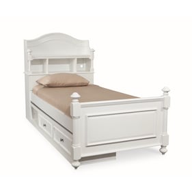 Legacy Kids Madison Natural White Twin Bookcase Bed with Underbed Drawer