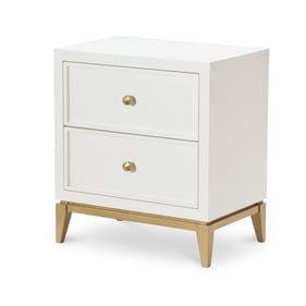 Legacy Kids Chelsea by Rachael Ray White Gold Night Stand