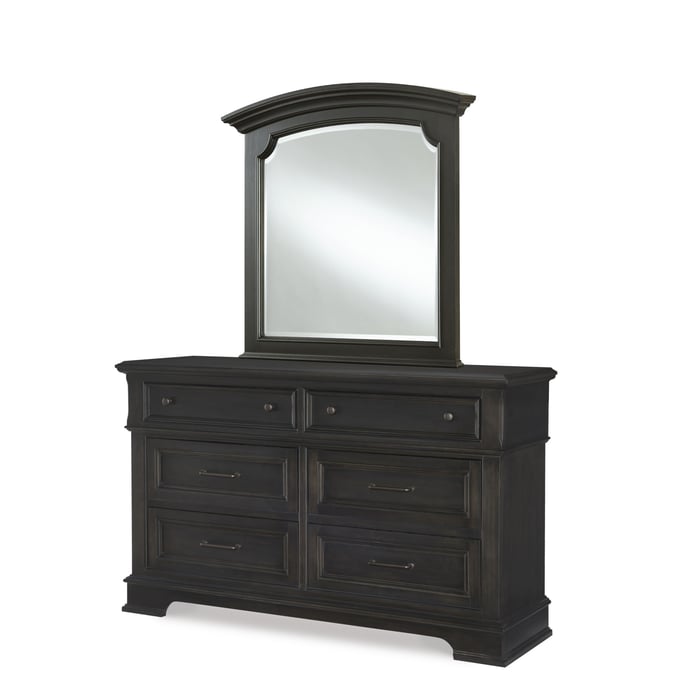 Legacy Furniture Townsend Dark Sepia Dresser and Mirror LGC-N8340-DRMR