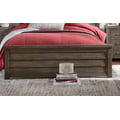 Louvered Panel Footboard, Queen 5/0 (3 Slats w/3 Feet, Slat Height: 9