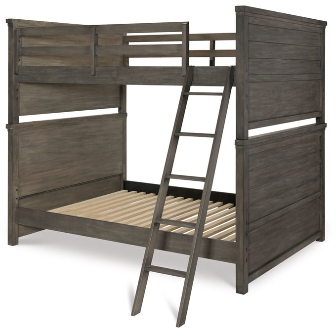 Legacy Kids Bunkhouse Aged Barnwood Full Bunk Headboards and Footboards LGC-N8830-8150