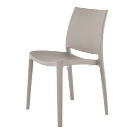 4 Lagoon Sensilla Grey Stack Able Dining Chairs