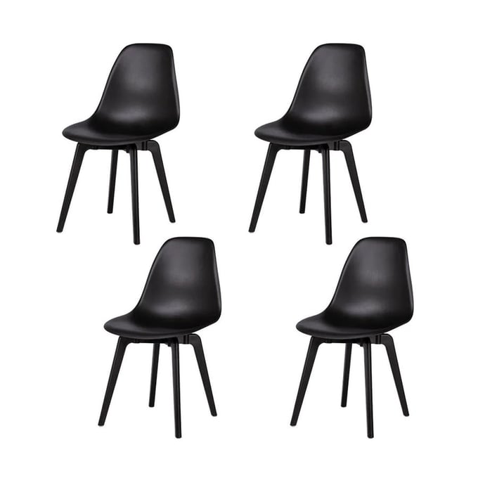 Lagoon Heron D Black Red Dining Chairs LGN-7068-OUT-DCH-VAR