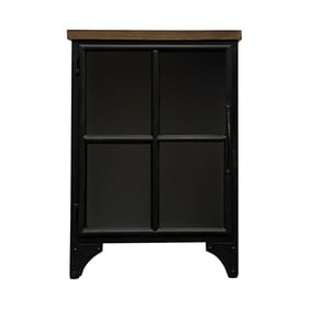 LH Home Tradition Black Side Table