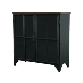 LH Home Tradition Black 2 Doors Sideboard