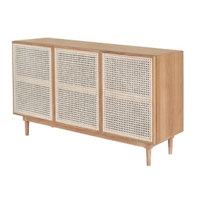 LH Home Cane Natural Sideboard