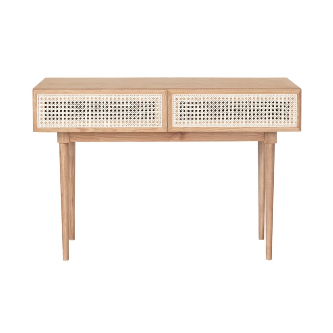 LH Home Cane Natural Console Table LHI-CAN034-N