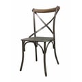 Metal Crossback Chair