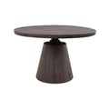 Bronx Crank Dining Table - Vinegar Matte BASE ONLY