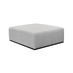 LH Home Sullivan Alba Stone Ottoman