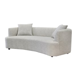 LH Home Isabella White Sofa