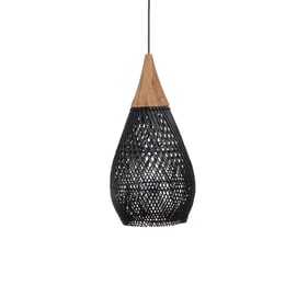 LH Home D Bodhi Black Horn Small Pendant