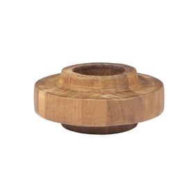 LH Home D Bodhi Brown Ring Candle Holder