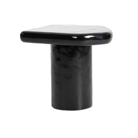 LH Home Eternal Black Side Table