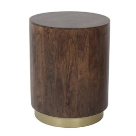 LH Home Form Dark Brown Side Table