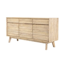 LH Home Gia Light Brown Grey Sideboard