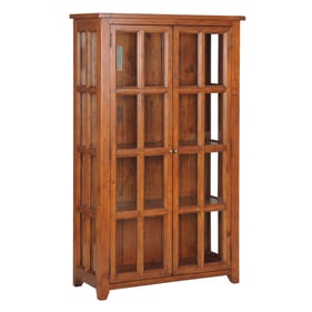 LH Home Irish Coast AD Brown China Display Cabinet