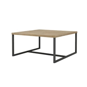 LH Home Irondale Brown Grey Square Coffee Table