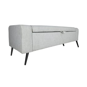 LH Home Khloe Sand Storage Bench