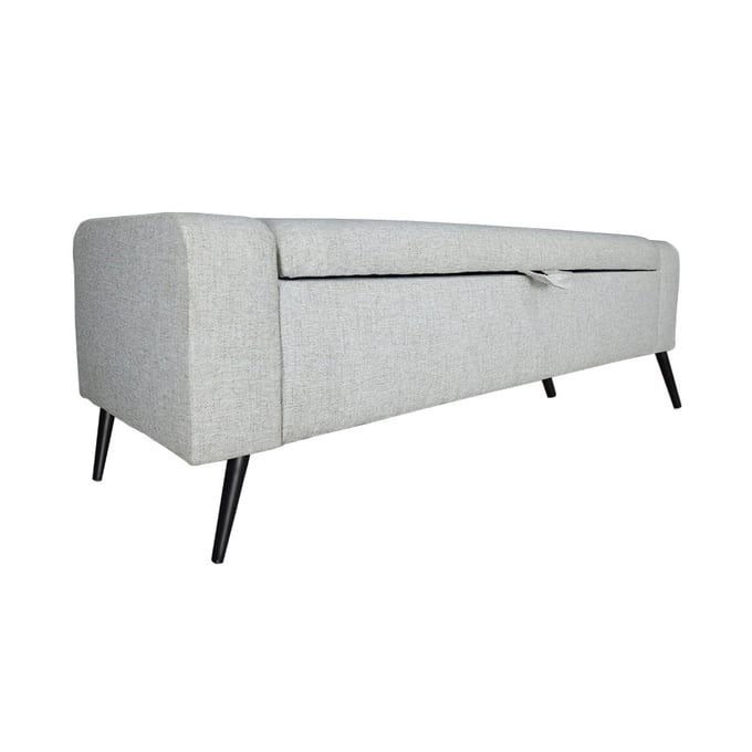 LH Home Khloe Sand Storage Bench LHI-KHL016-SAN