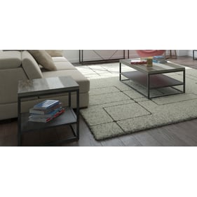 LH Home Metro Havana Brown White 3pc Coffee Table Set