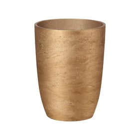 LH Home Patio Bronze Mineral Small Tapered Vase