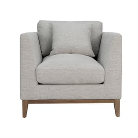 LH Home Harmony Grey Club Chair