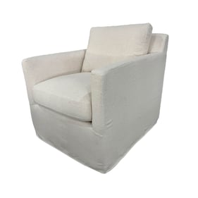 LH Home Heston Oyster Linen Club Chair