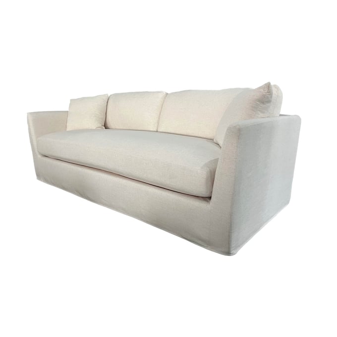 LH Home Heston Oyster Linen Sofa LHI-PLU040-OSL