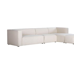 LH Home Premium Beige Right Modular Sectional