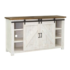 LH Home Provence White Brown Sideboard