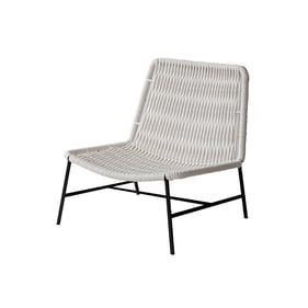 LH Home Loom White Side Chair