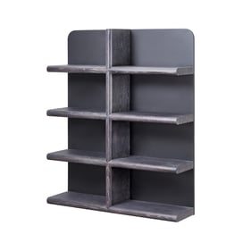 LH Home Julian Black Bookcase