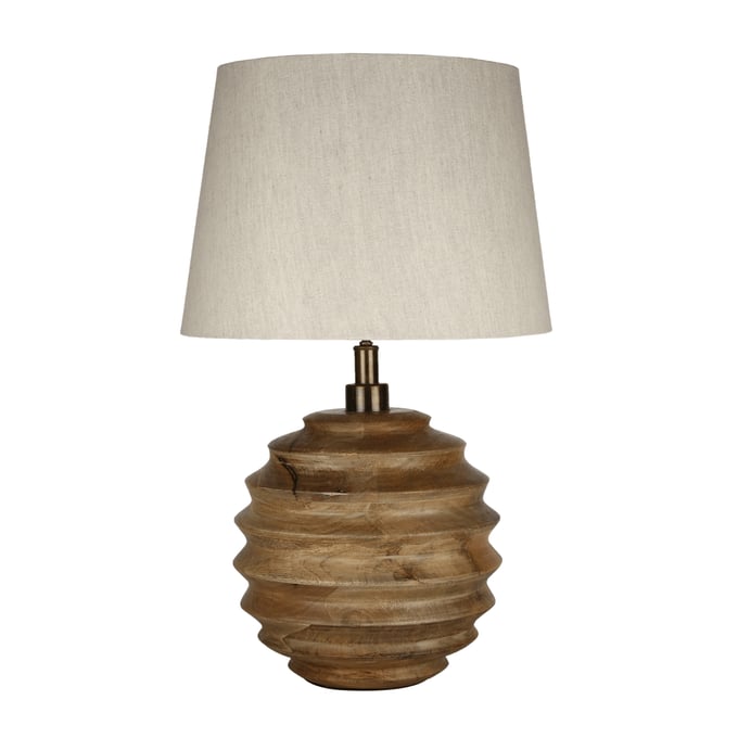 LH Home Skye Brown Off White Natural Lamp LHI-SKY001