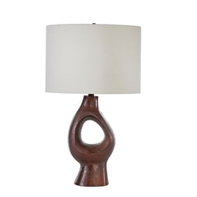 LH Home Skye Copper Ember Table Lamp