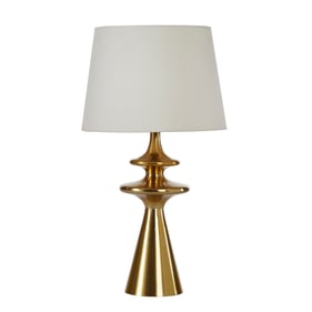 LH Home Skye Brass Symphony Table Lamp