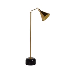 LH Home Skye Brass Lumia Floor Lamp